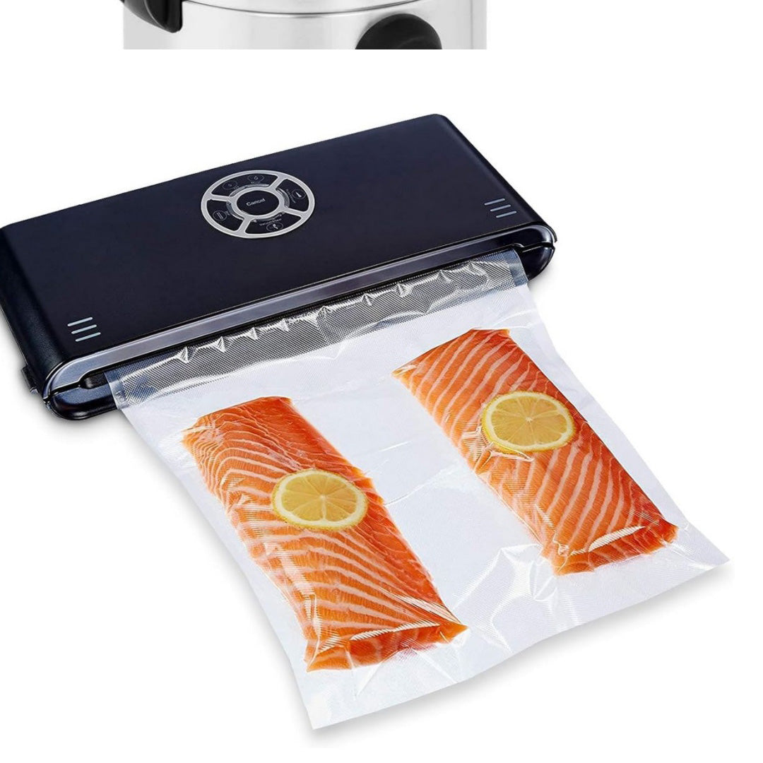 Appareil de mise sous vide en ceramique 1800 w 6 l noir