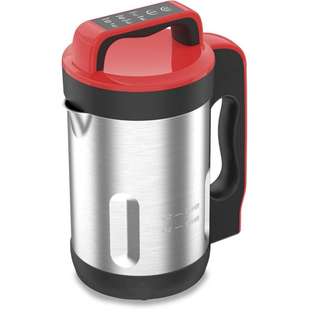 Blender chauffant et machine a soupe en plastique alimentaire 1200 w 5 l blanc