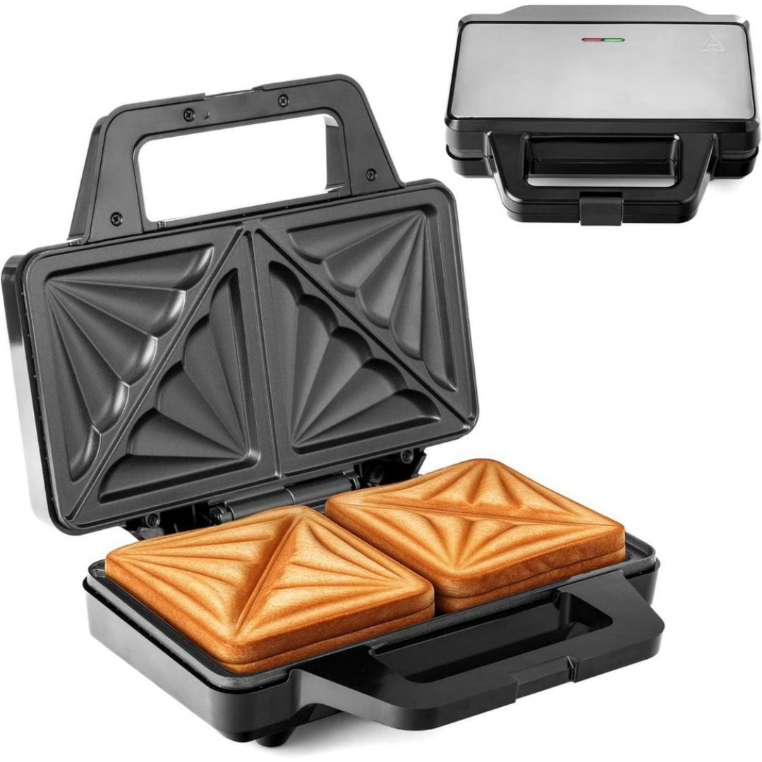 Appareil a sandwich et presse a panini en bambou 2 l pour randonnee