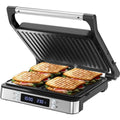 Appareil a sandwich et presse a panini 0.8 l en plastique alimentaire pour bureau
